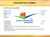 Atık Beyanları ve Ambalaj Bildirimleri Hakkında